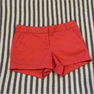 J. Crew Vibrant Coral Women's Shorts
